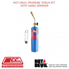 HOT DEVIL PROPANE TORCH KIT WITH HAND SPARKER